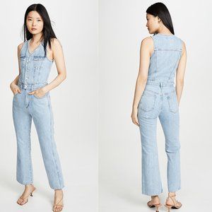 Agolde Blue Blanca 70's Denim Jumpsuit | Light Blue Denim One Piece | Sz. 10